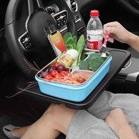 Portable Car Table Steering Wheel Car Laptop Computer Desk Mount Stand Coffee Tray Board Dining Table Holder For Most Car Models