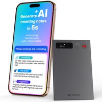 AI Voice Recorder NEWYES Ailog Voice Recorder Device with App Control Transcribe Summarize 64GB Memory Smart Audio Recorder 2026