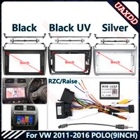 For VW 2011-2016 VW POLO 9inch frame cables canbus Car DVD GPS CD Mp3Mp5 player Radio Android stereo Harness screens accessories