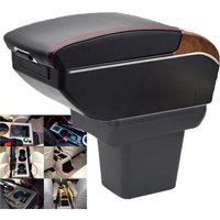 For Land Rover Freelander 2 Armrest Box Retrofit Parts Center Console Special Storage Space Car Elbow Rest with USB