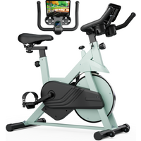 AliExpress Superun Upgrade Exercise bike 32-Level Smooth Magnetic Resistance Indoor Bike with Pad Mount & LCD Monitor 300 LBS Weight MAX