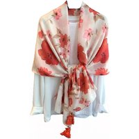 Écharpes et châles à franges à motif floral tendance pour femmes, bandana à motif de coquelicots, hijab, autres designs, vente en gros 10 pièces/LOT 2026