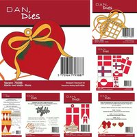 Dan/ Mw Round Box Accessories It Is Made of Love Metal Cutting Dies for DIY Handmade Scrapbooking Calendar Diary June 2026 New