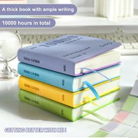 Portable Pocket Diary Self-Discipline Checklist Notepad 10000 Hours Notebook for Office And School Stationery Supplies