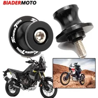 TENERE700 Swingarm Slider Spools For Yamaha TENERE 700 Tenere700 2019 2020 2021 2022 Motorcycle 6MM Swing arm Stand Screws LOGO