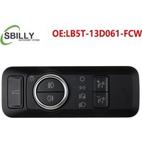 Przełącznik sterowania reflektorami LB5T-13D061-FCW, regulacja świateł deski rozdzielczej, regulacja oświetlenia LB5T13D061FCW do Forda Mondeo Kuga Edge Focus
