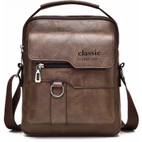 Men Crossbody Bag Men Shoulder Bags Zippers Handbags Large Capacity Artificial Leather Bag For Male Messenger Tote Bags bolsa