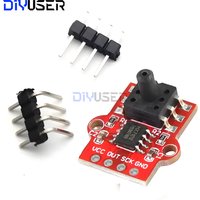 40KPa Digital Pressure Sensor & Flow Sensor Board, High Accuracy Water Level Sensor Module HX710B Chip