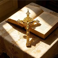Ornate Gold Plated Wall Hanging Crucifix Cross with Jesus Corpus for Catholic Christian Religious Home Decor Gift