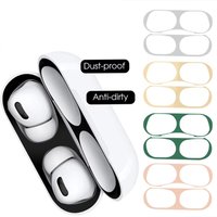 1/2Pcs Dust-proof Scratch Proof Cover for Apple AirPods Pro 2 Bluetooth Headset Dust-proof Inside Protection Film Metal Stickers