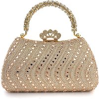 2025 New Luxury Fashion Diamonds Women's Handbags Full Rhinestone Design Party Evening Clutch Bag Lady Wedding Shoulder Bags