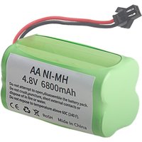 4.8v 6800mAh NiMH Battery SM/JST/Tamiya Plug For RC Cars Robots Tanks Gun Boats Trucks NI-MH 4*AA 4.8v Rechargeable Battery Pack