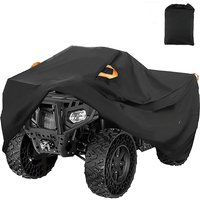 AliExpress Quad Bike ATV Cover Universal 210D Waterproof Motorcycle Vehicle Scooter Kart Motorbike Resistant Dust UV Protector Black