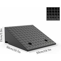 Car Wheel Driveway Ramps, Rubber curb ramp, threshold ramp, step ramp for cars, wheelchairs, motorcycles, garages