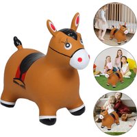 Thickened Enlarged Ride on Indoors Outdoors Kids Toddlers Jumping Horse Ridable Animal Bounce Hopping