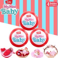 ZURU MY MINI Baby Sweet Hearts Collectible Mystery Capsule Baby Doll with Accessories Playset Miniature 5 Surprise Toy Series