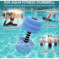 EVA Foam Dumbbells Pair For Water Yoga Swimming Training With Anti Slip Texture Support 1pc