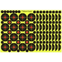 10PCS Self-Adhesive Splatter Splash & Reactive Shooting Sticker Targets Bull's Eye Outdoor and Indoor Shooting Target Paper