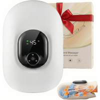 3 in 1 Hand Massager Finger Stretching Machine Wrist Palm Massage Machine with Compression and Vibration for Muscle Relax