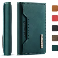 Detachable Magnetic Leather Wallet Case with Card Holder