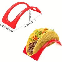 Reusable Taco Rack Durable Taco Holder Convenient Hot Dog Display Stand Ideal for Home Kitchen and Restaurant