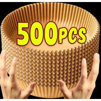 Round Air Fryer Paper Disposable Non-Stick Airfryer Baking Papers Microwave Oven Pot Oil Absorbing Gasket Kitchen Accessories