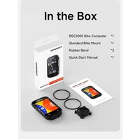 iGPSPORT BSC200S GPS Bike Computer Route Navigation Colorful Screen Wireless Bicycle Speedometer Cycling Odometer