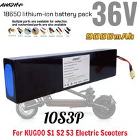 36V 9000mAH 10S3P For KUGOO S1, S2, S3 AOVO AOVOPRO Kamukai And SmartOne Electric Scooter battery pack