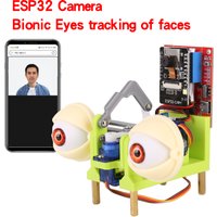 WatchEye ESP32 Camera Bionic Eyes Tracking of Faces Camera Face Tracking ESP32CAM Eye Diy Kit Open Source Robot Project
