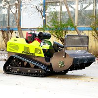 Landward Crawler Remote Control Lawn Mower New Zero Turn Robot Grass Cutter Machine CE Euro 5 Mini Lawn Mower Customized
