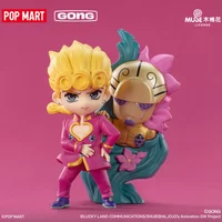 POP MART GONG JOJO's Bizarre Adventure Golden Wind Series Mystery Box Oryginalny Blind Box Figurki Niespodzianki Ozdoby do Torby Figurki Dekoracyjne do Domu