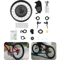 1000W E-Bike Umbausatz 20 Zoll Elektrofahrrad-Nabenmotor-Kit 48V Radnabenmotor 520 U/min E-Bike Umbausatz Bürstenlos