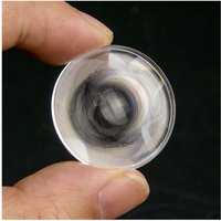 8pcs 50mm Round Fresnel Lens Focal Length 30mm 55mm Optical PMMA Threaded Solar LED Condenser Lens
