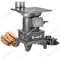 New type of heating stove firewood-coal dual-purpose firewood Household indoor heating in winter Rural roasting stove Smokeless
