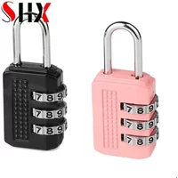 Mini Dial Digits Code Number Password Combination Padlock Safety Travel Security Lock for Luggage Lock Padlock Gym Dropshipping