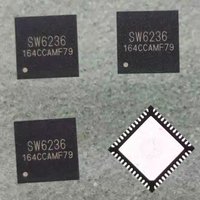 5-100pcs/lot New Original SW6236 SMT QFN silk screen SW6236 four port multi protocol mobile power bank SOC charger with VOOC IC