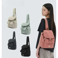 snow peak Solid Color 9L Mini Backpack 2-in-1 Convertible Straps Lightweight All-Match Casual Daypack