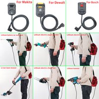 Batterie Adapter Kabel Konverter Stecker Für Makita Für Dewalt Für Bosch Li-Ion Batterie Power Tool Verbinden Blei Säure Batterie