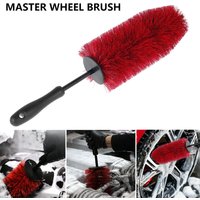 Car Wheel Brush Tire Cleaning Brush Rim Scrubber Soft Alloy Cleaner for Vehicle Tire Car Chassis Engine Washing Acce Clean Tool