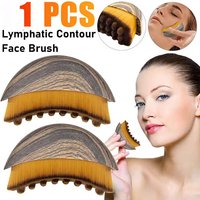 Lymphatic Contour Face Brush Lymphatic Drainage Reduce Puffiness Relief Fatigue Facial Massager Face Chin Skin Sculpting Tool