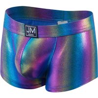 Men Underwear & Swimwear All-in-one Men's Beach Trunks Swimwear Swimsuit Shorts Boxer Briefs Summer Trunk Beach Shorts Rainbow