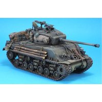 1/35 Scale Die-Cast Resin Model Assembled Kit US Army Sherman M4A3E8 1945 Update Set (No Tank) Unassembled and Unpainted