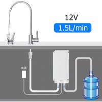 12V Electric Water Pump Caravan Kitchen Faucet Automatic Water Suction Pump 1.5 L/min Motorhome Boat Galley Water Pump image 4