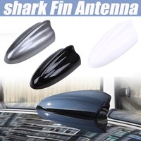Rhyming Universal Car Shark Fin Antenna Aerial Waterproof FM/AM Signal Enhancemen For Hyundai BMW KIA Flat Roof Car Accessories