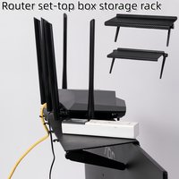 1PC Universal TV Top Shelf Screen Top Storage Rack Monitor Organizer Home Office Computer Router Display Stand Saving Space