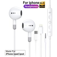 Wired Earphones For iPhone 17 16 15 Pro Max In-Ear Earbuds 14 13 12 Headphones For Samsung Xiaomi Headsets