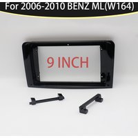 SUITABLE FOR 2006-2010 BENZ ML(W164) 9 Inch Car Frame Fascia Adapter Bezel Android Radio Audio Dash Panel Kit
