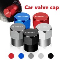 For Chery Omoda Car Wheel Tire Valve Stems Caps Aluminum Tyre Rim Stem Covers Airdust Waterproof 5 C5 E5 C9 9 EV PHEV 2024 2025