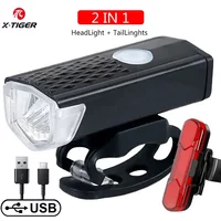 AliExpress X-TIGER Bicycle headlight IPX6 waterproof cycling bike light USB rechargeable mini portable torch night light illumination light