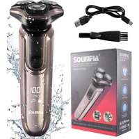 Electric Shaver for Men New 3-Blade Portable Professional Home Use Shaving Razor with Ergonomic Handle Ultra-Smooth Performance